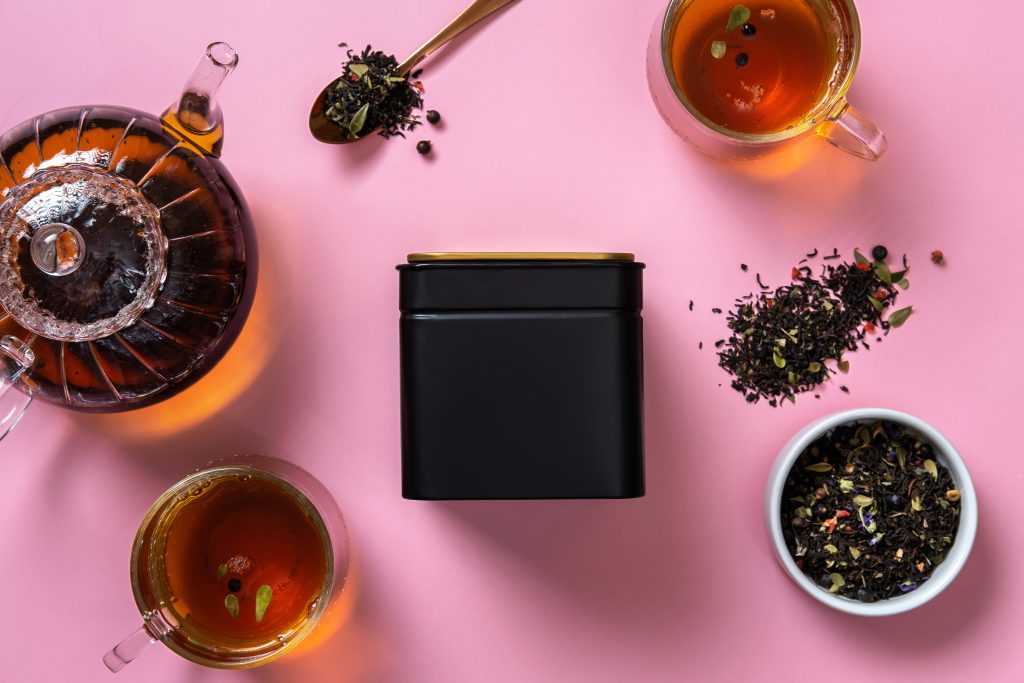 tea brand packaging